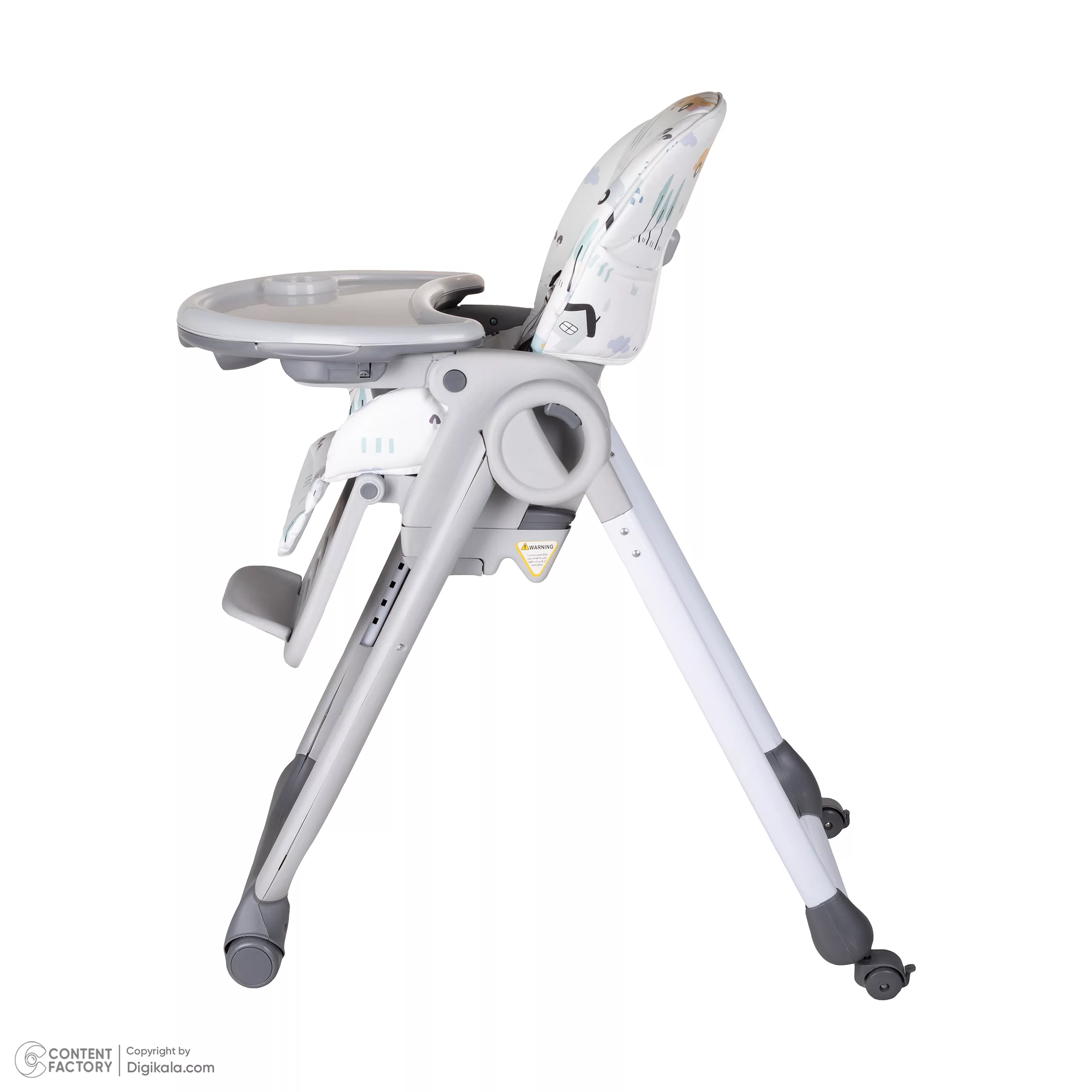 صندلی غذاخوری کودک دلیجان طرح ماشین مدل الوان