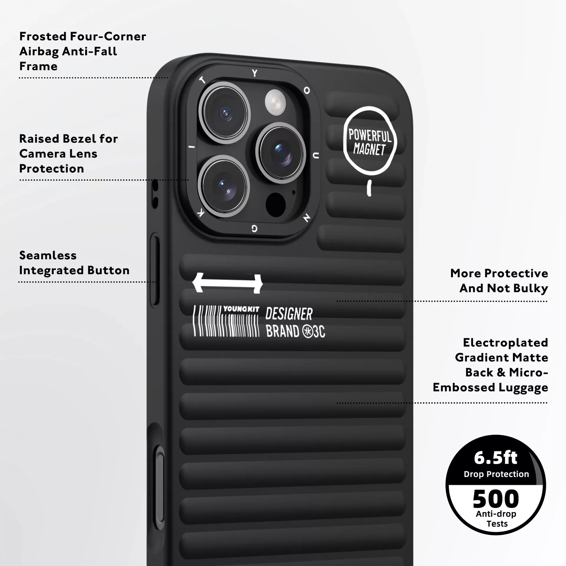 کاور یانگ کیت مدل True Color مناسب برای گوشی موبایل اپل iphone 16promax