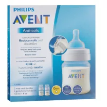 شیشه شیر اونت مدل anti-colic ظرفیت 125 میلی لیتر بسته 2 عددی
