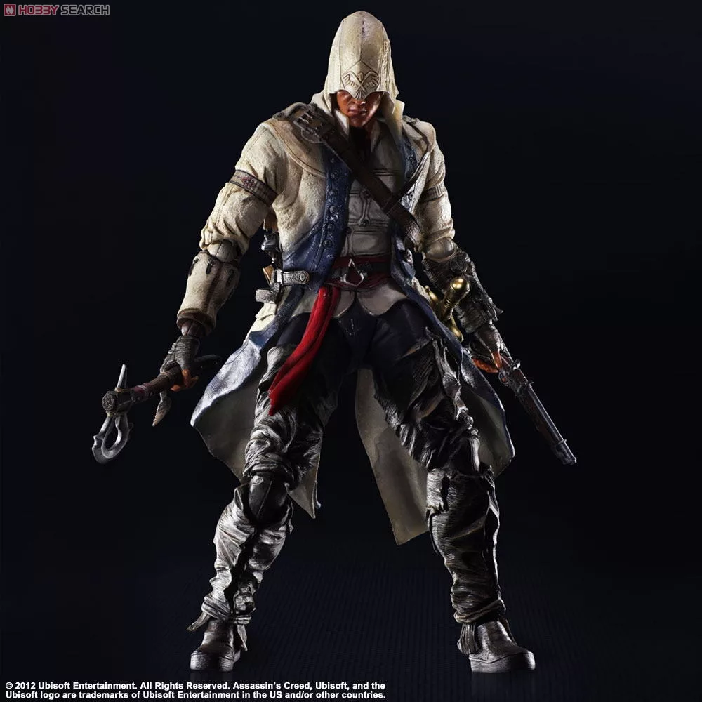 اکشن فیگور پلی آرت مدل اساسین سری Connor Kenway مجموعه 19 عددی