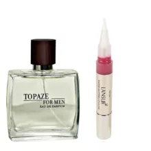 ادو پرفیوم مردانه استاویتا مدل Topaze حجم 100 میلی لیتر به همراه لاک لب لنسور سری My Love شماره 01