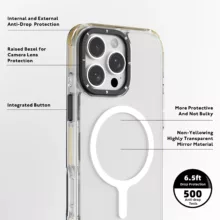 کاور یانگ کیت مدل Crystal Glossy کد Z01 مناسب برای گوشی موبایل اپل iphone 16pro