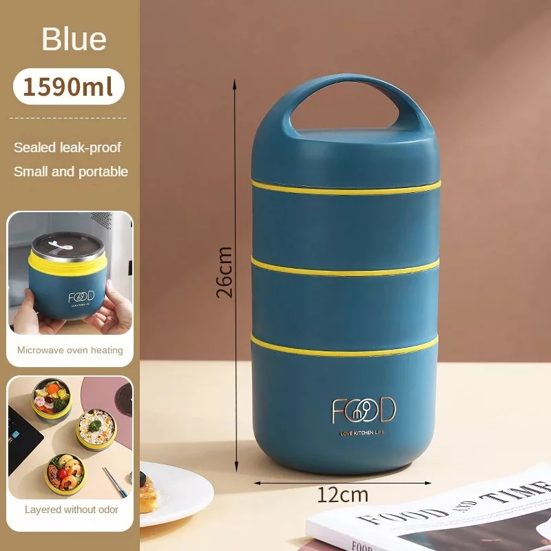 ظرف غذای کودک مدل سه طبقه دیانا بسته 5 عددی