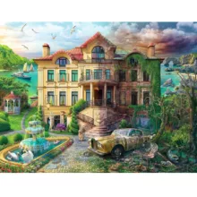 پازل 2000 تکه راونزبرگر مدل Cove Manor Echoes کد 17464