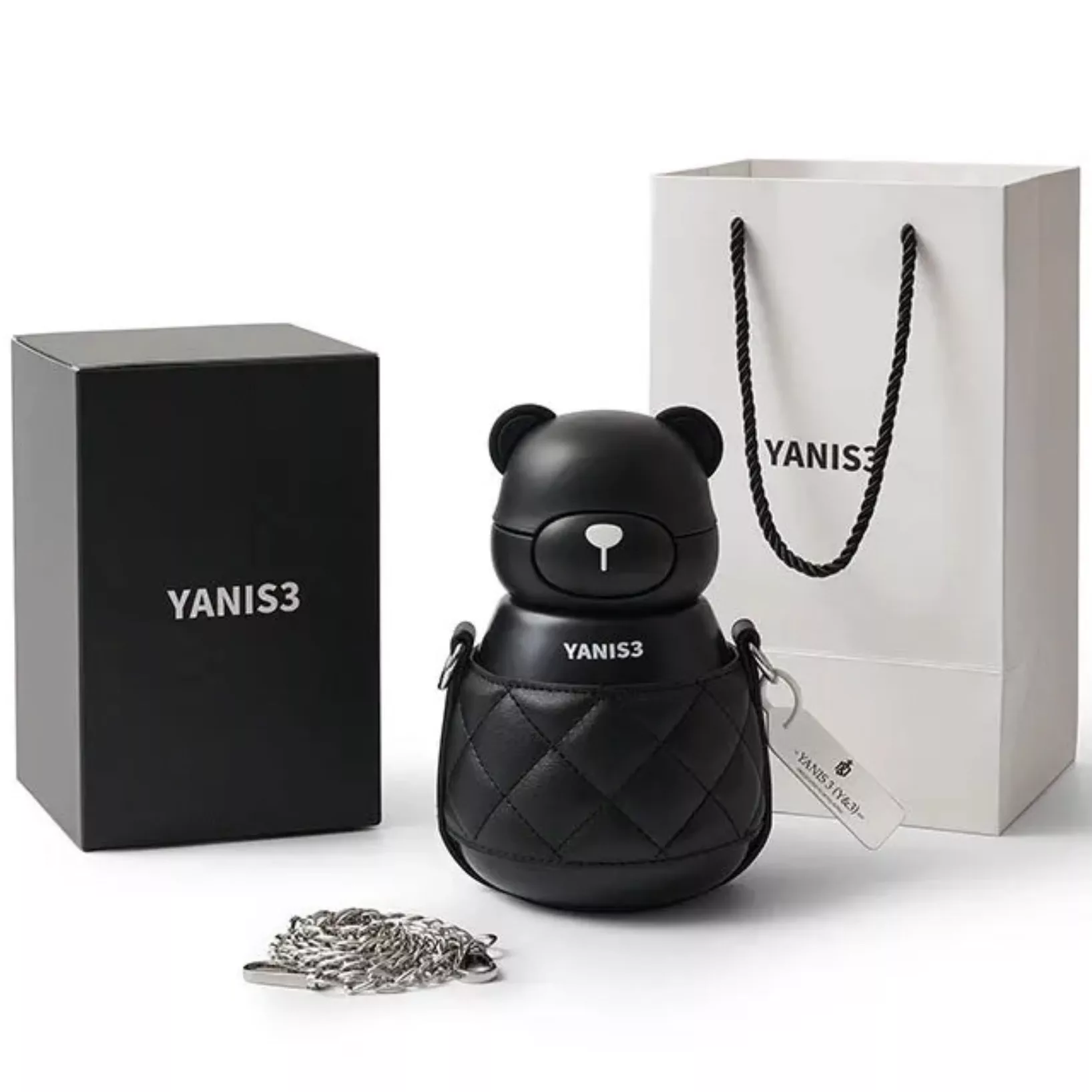 فلاسک کودک مدل Yanis3 خرسی گنجایش 0.8 لیتر