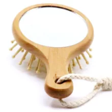 برس آینه دار مو دلگان مدل W12-P0007-001-OW01