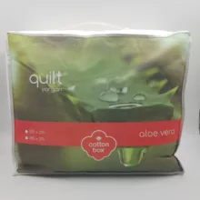لحاف کاتن باکس مدل Aloe Vera T.K تک نفره سایز 155x215 سانتی متر