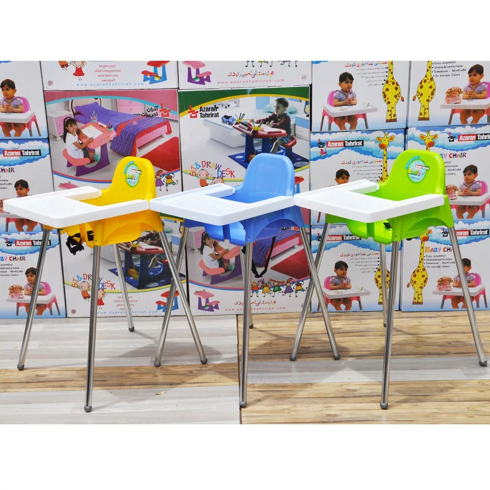 صندلی غذاخوری کودک آذران تحریرات مدل ایلیا