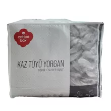 لحاف کاتن باکس مدل Kaz Tuyu Standart yorgan تک نفره سایز 215×155 سانتی متر