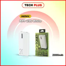 پاوربانک ریمکس مدل RPP-296 ظرفیت 20000 میلی آمپر ساعت