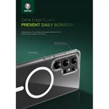 کاور گرین لاین مدل GNMGCRS25UCL مناسب برای گوشی موبایل سامسونگ Galaxy S25 Ultra