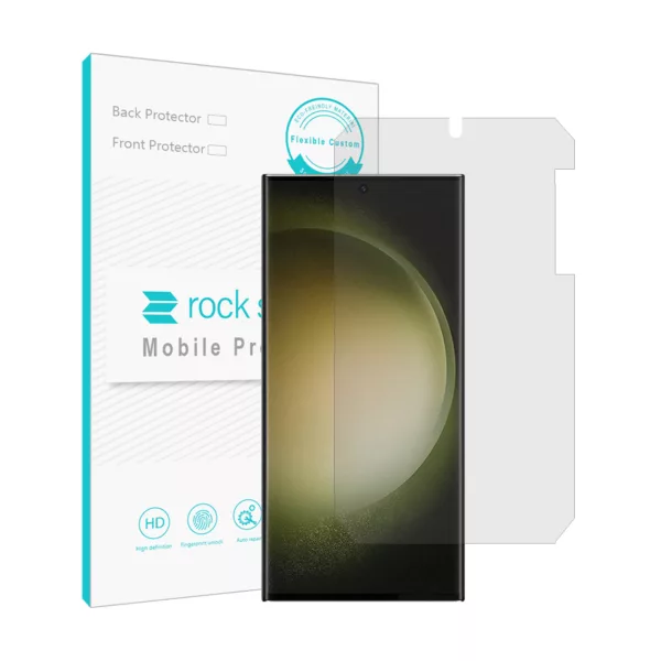 محافظ صفحه نمایش هیدروژل راک اسپیس کد 25501 مناسب برای گوشی موبایل سامسونگ Galaxy S23 Ultra