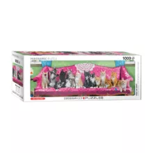 پازل 1000 تکه یوروگرافیکس پازلز مدل Kitty Cat Couch كد 5629-6010
