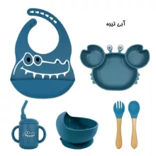 ظرف غذای کودک مدل هپی مجموعه 6 عددی