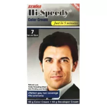 کیت رنگ مو مردانه های اسپیدی مدل Natural Black شماره 7