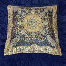 لحاف کرسی مدل ترمه سایز 400×400 سانتی متر
