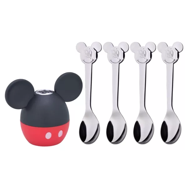 ست نمکدان و قاشق دبلیو ام اف مدل Mickey Mouse بسته 5 عددی