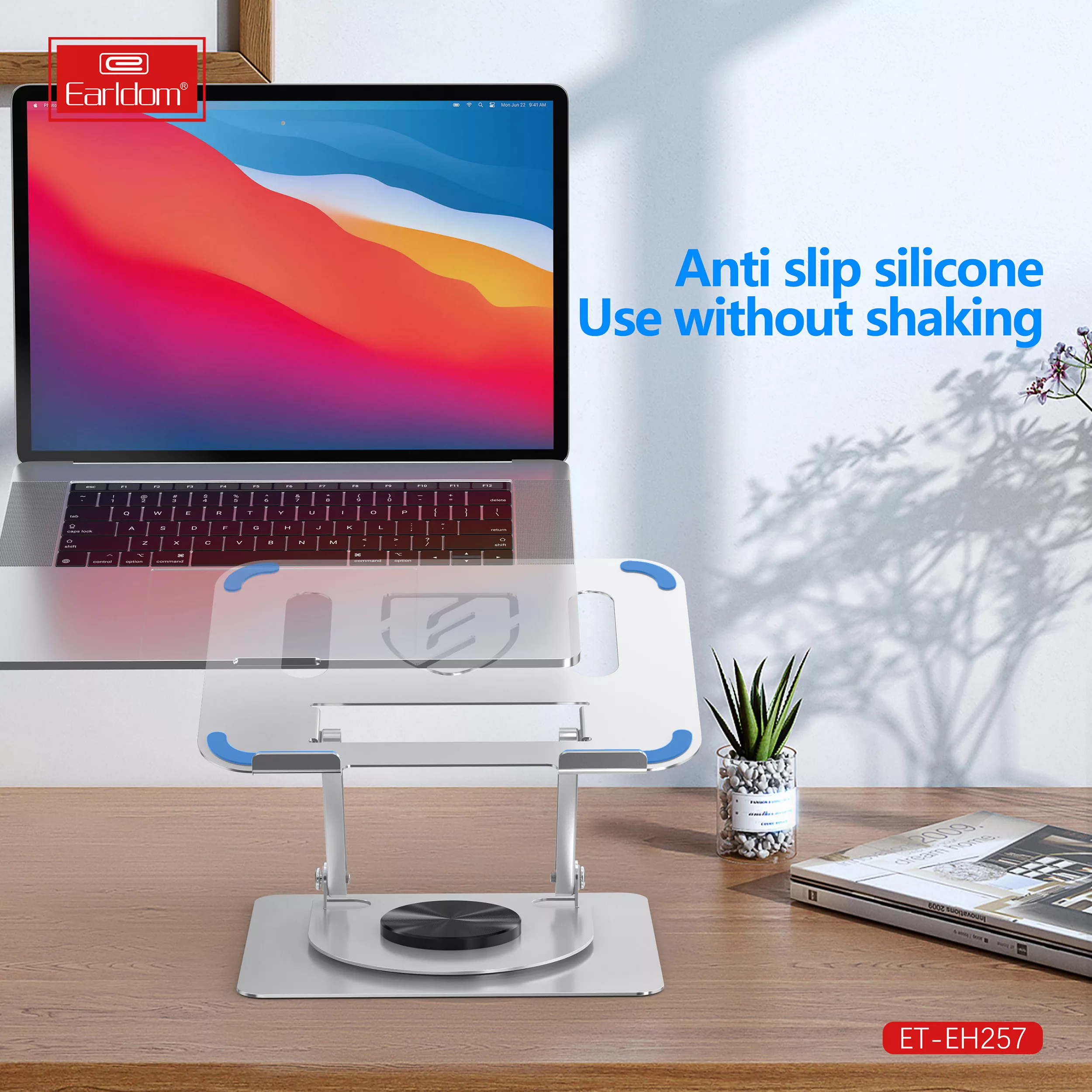 پایه نگهدارنده لپ تاپ ارلدام مدل LAPTOP STAND EH257