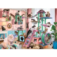 پازل 1000 تکه راونزبرگر مدل Cat Tree Heaven کد 12000875