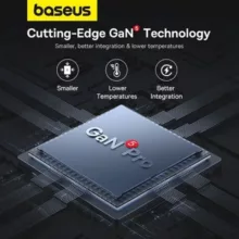 شارژر دیواری 100 وات بیسوس مدل GAN5 PRO 100W به همراه کابل USB-C