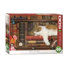 پازل 500 تکه یوروگرافیکس پازلز مدل The Cat Nap كد 5545-6500