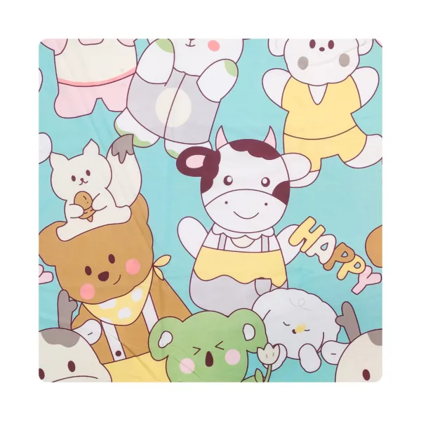 کاور لحاف آدنو مدل HAPPY کد IR147 یک نفره سایز 160x220 سانتی متر