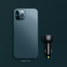 شارژر فندکی 100 وات باسئوس مدل TZCCZM-0G به همراه کابل USB-C
