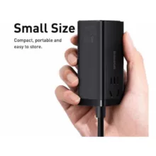شارژر رومیزی باسئوس مدل GaN3 Pro-65W به همراه کابل USB-C