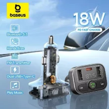 شارژر فندکی ۱۸ وات بیسوس مدل BS-CH010