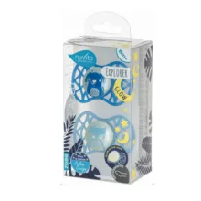 پستانك ارتودنسي نوویتا طرح شیر و گورخر کد 7086 بسته 2 عددی