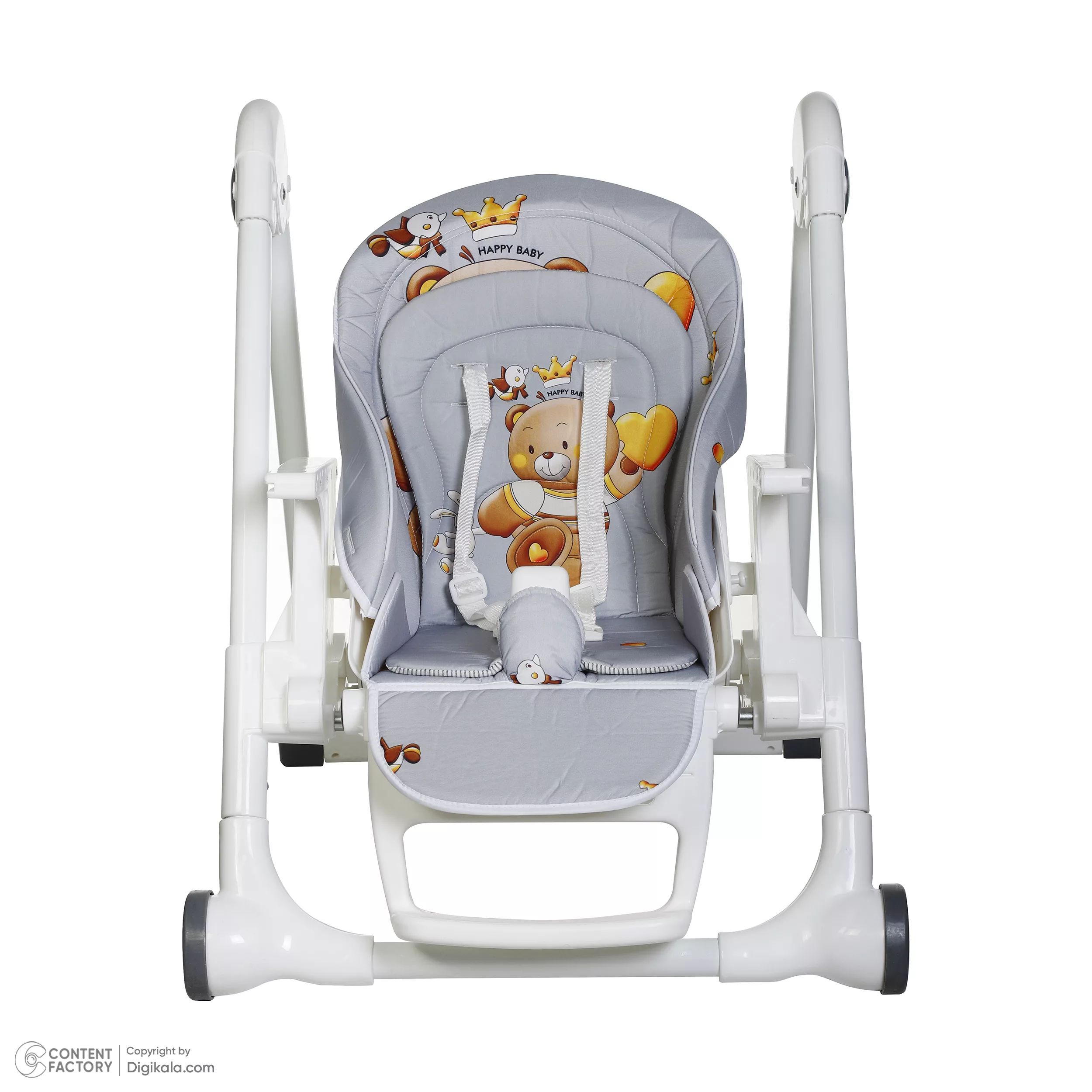 صندلی غذاخوری کودک مدل High Chair طرح خرس