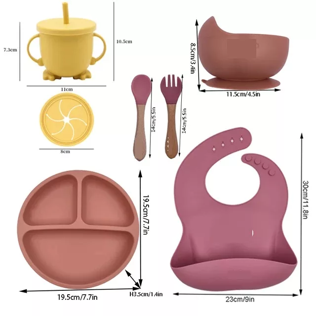 ظرف غذای کودک مدل یامی مجموعه 10 عددی