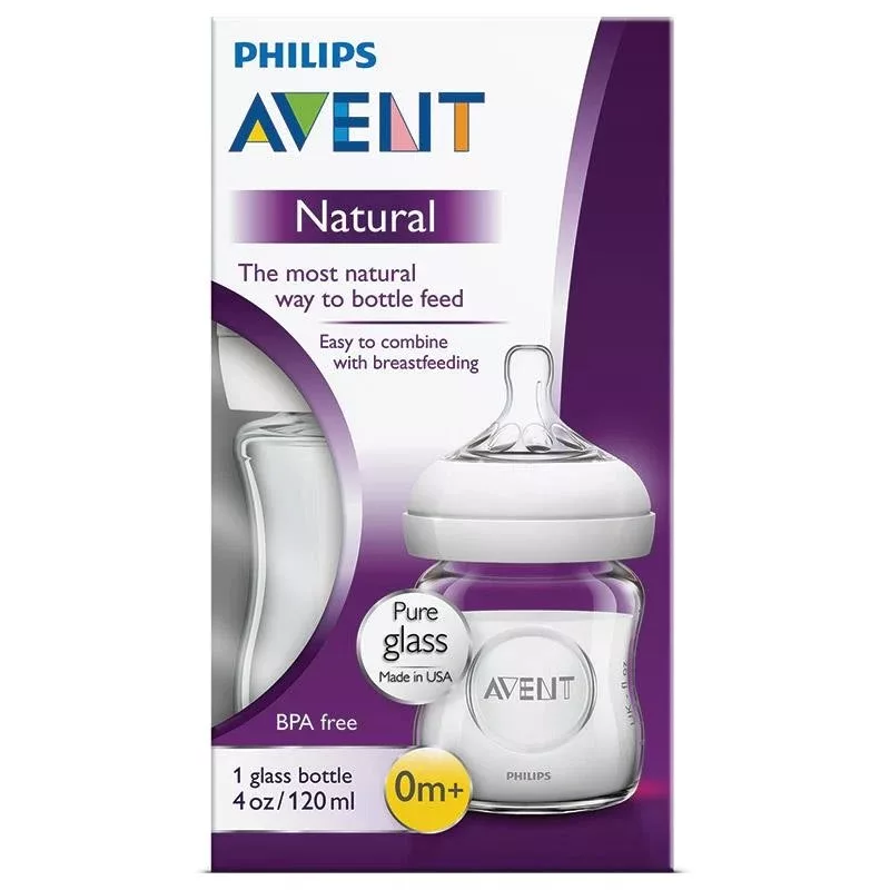 شیشه شیر اونت مدل Natural ظرفیت 120 میلی لیتر