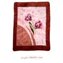 پتو گلبافت مدل سیمرغ کد 122/07 یکنفره سایز 160x220 سانتی متر