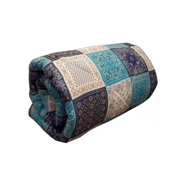 لحاف کرسی مدل چهل تکه سایز 400×400 سانتی متر