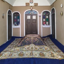 لحاف کرسی حیدر خواب ترنج مدل خاتون سایز 300x300 سانتی متر