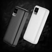 پاوربانک مدل 20000MAH-PD--22.5W ظرفیت 20000 میلی آمپرساعت به همراه کابل تبدیل microUSB