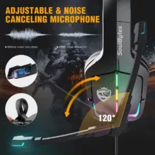 هدست مخصوص بازی سل بایتز مدل RGB-S12