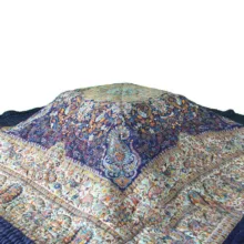 لحاف کرسی مدل ترمه سایز 400×400 سانتی متر