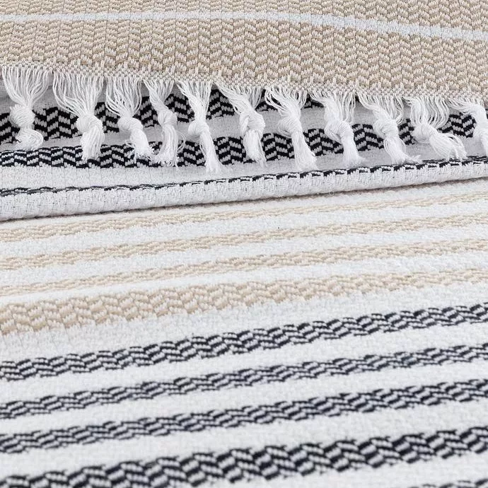 روتختی مادام کوکو مدل Sherly Bej Lacivert یک نفره سایز 220×160 سانتی متر