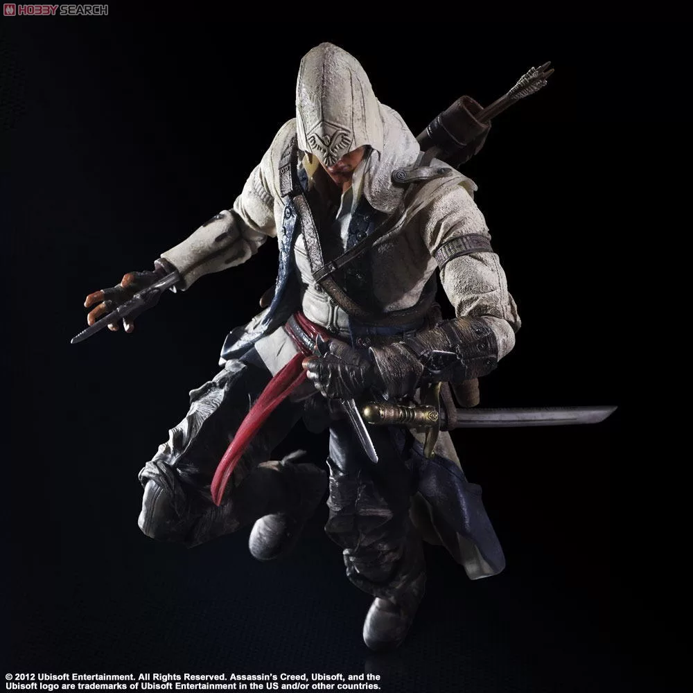 اکشن فیگور پلی آرت مدل اساسین سری Connor Kenway مجموعه 19 عددی