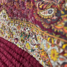 لحاف کرسی حیدر خواب ترنج مدل خاتون کد 21 سایز 300x300 سانتی متر