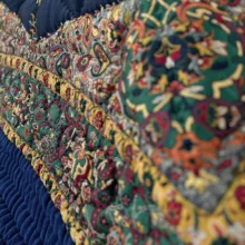لحاف کرسی حیدر خواب ترنج مدل ایراندخت سایز 300x300 سانتی متر