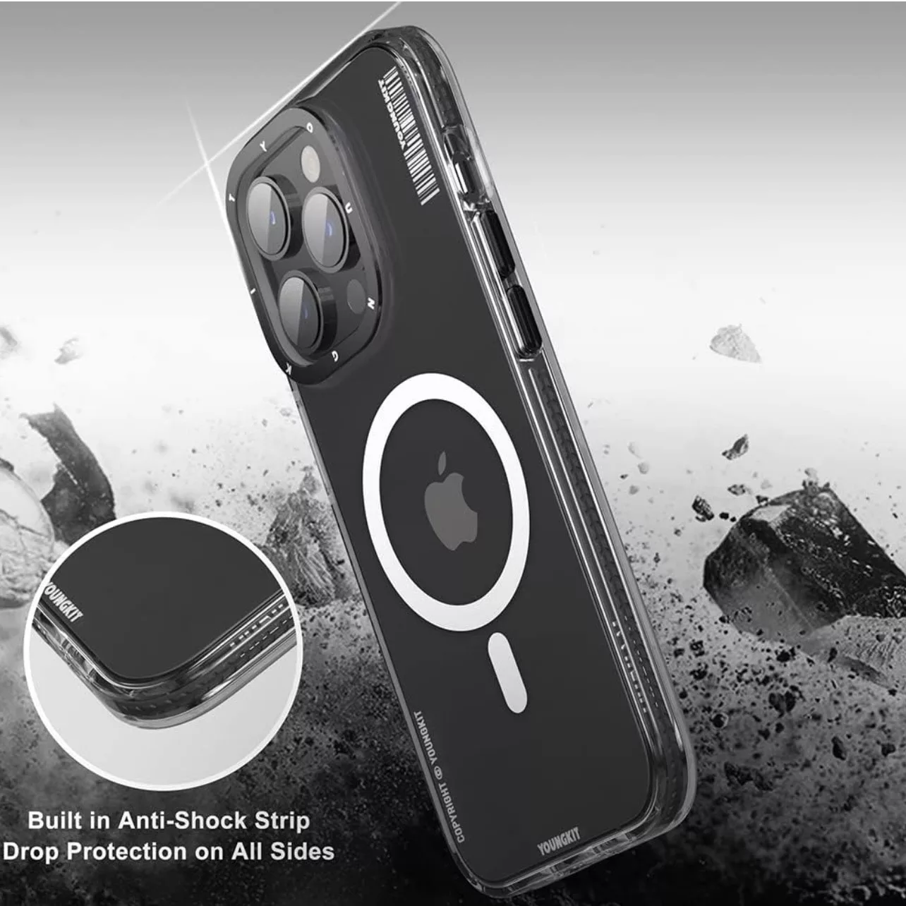 کاور یانگ کیت مدل Clear Magsafe مناسب برای گوشی موبایل اپل iphone14promax