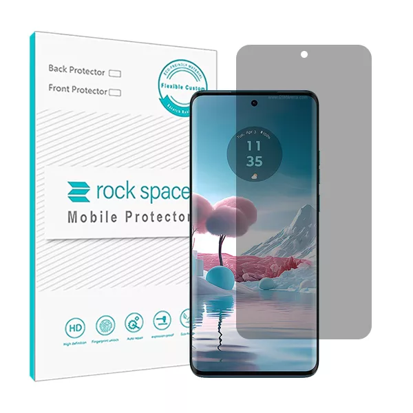 محافظ صفحه نمایش پرایوسی راک اسپیس مدل HyPRV مناسب برای گوشی موبایل موتورولا Edge 40 Neo