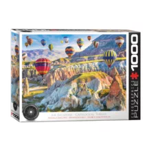 پازل 1000 تکه یوروگرافیکس پازلز مدل 6000-5717 Air Balloons Over Cappadocia