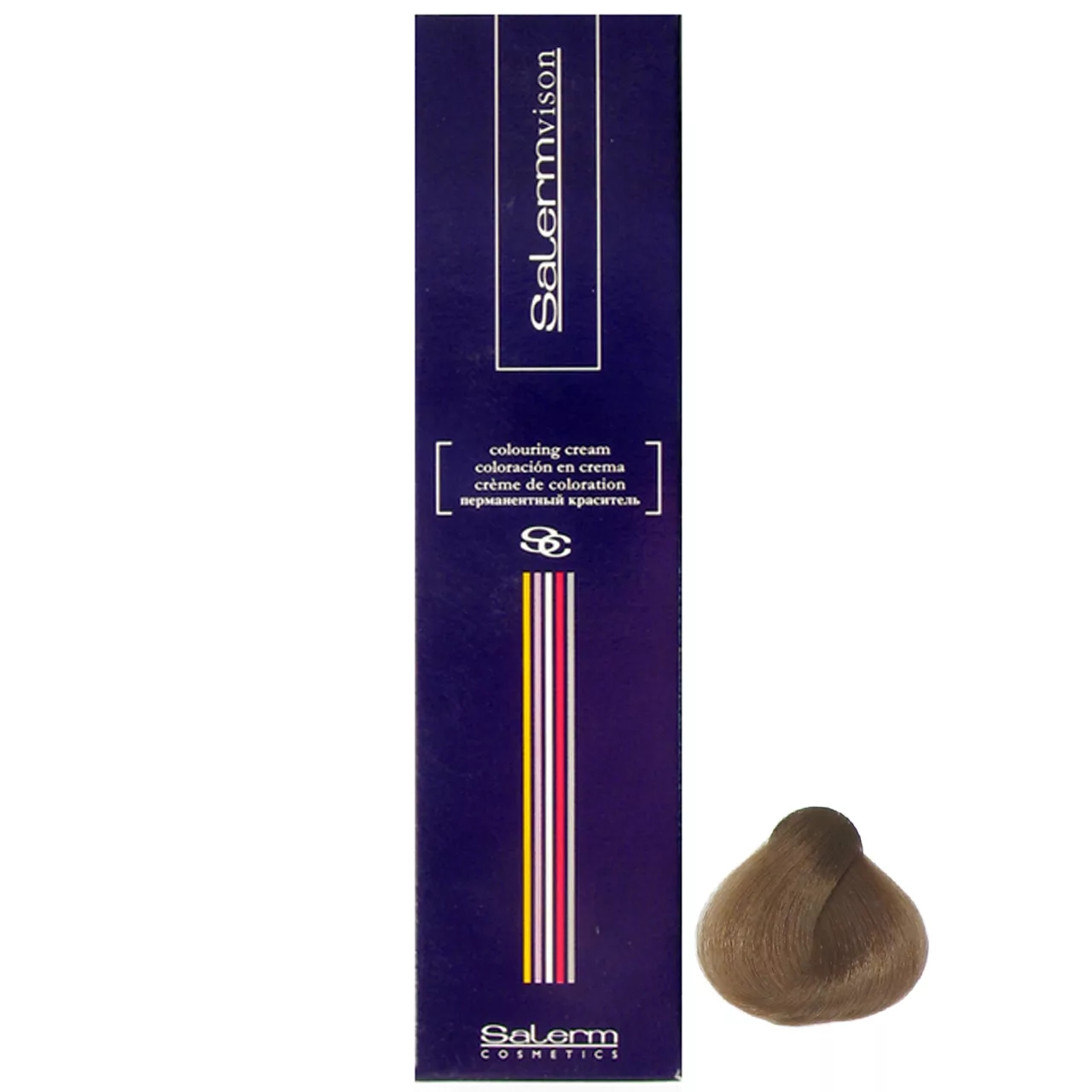 رنگ مو سالرم شماره 7 حجم 75 میلی لیتر رنگ بلوند