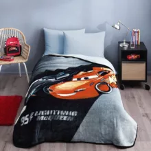 پتوی ازدیلک مدل Cars Pixar تک نفره سایز 155×215 سانتی متر