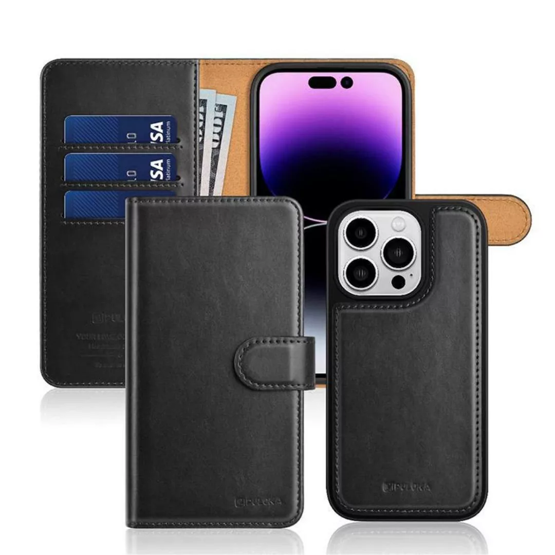 کاور پولوکا مدل Detachable مناسب برای گوشی موبایل اپل iPhone 15 Pro