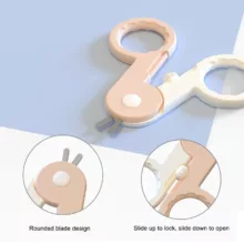 ست ناخن گیر کودک مدل شیر مجموعه ۵ عددی